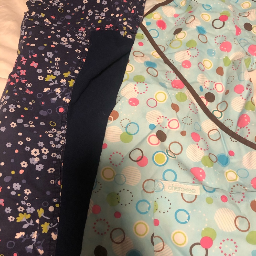 Small scrub tops